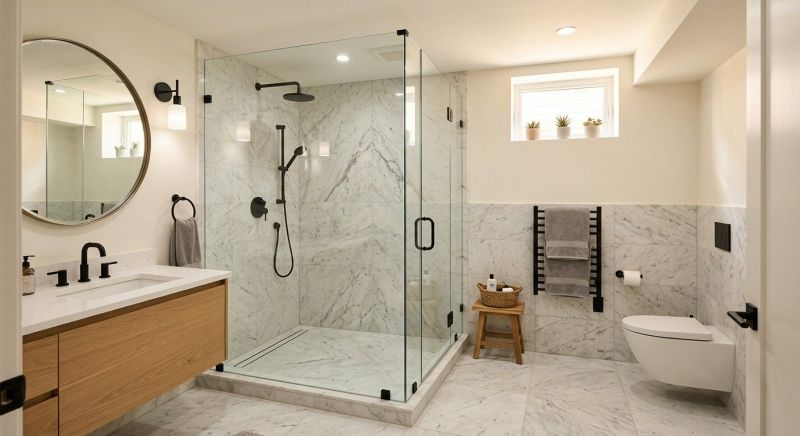 Basement Bathroom Remodeling in Hernando County, FL