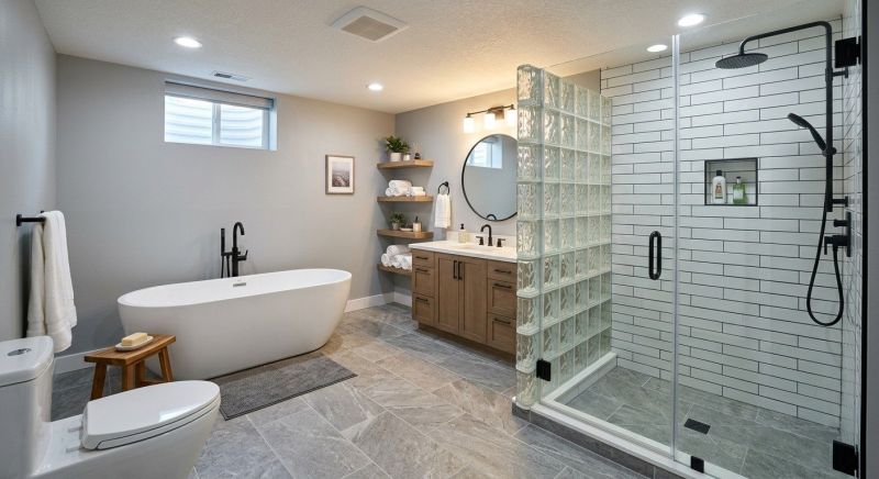 Basement Bathroom Remodeling in Hernando County, FL