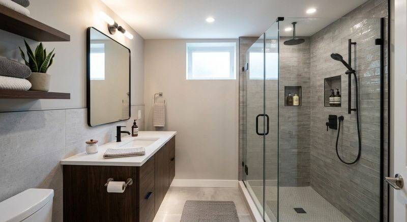 Basement Bathroom Remodeling in Hernando County, FL